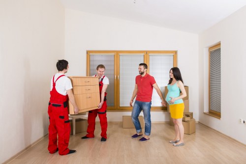 Residential same-day removals in a Chelsea street with local access challenges