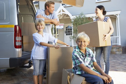 Furniture pickup service for a Chelsea home with bulky items ready for collection