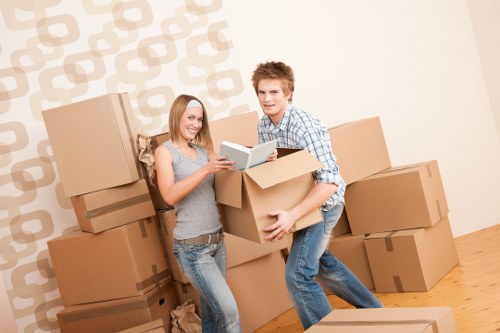 Careful furniture handling during a Chelsea residential move