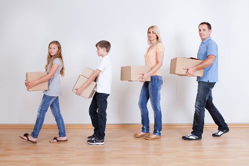 Van service handling furniture with care during transport